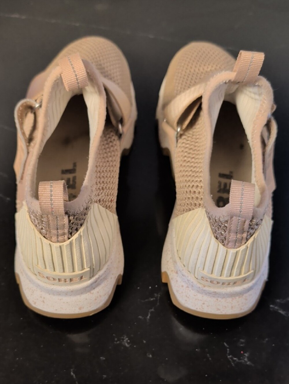 Sorel Kinetic Slip-On Athletic Rose Gold Sneakers Size 6 Used Exc - Picture 5 of 8